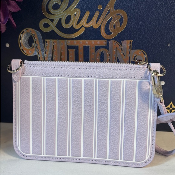 Louis Vuitton Lilac Neverfull Inside out Pochette - Picture 3 of 10